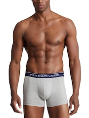 Rojo/gris/azul - Pack de 5 bóxers clásicos y elásticos de Polo Ralph Lauren - Imagen 3 de 13