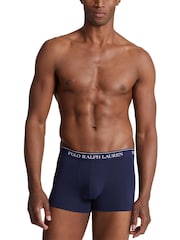 Rojo/gris/azul - Pack de 5 bóxers clásicos y elásticos de Polo Ralph Lauren - Imagen 6 de 13