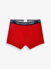 Rojo/gris/azul - Pack de 5 bóxers clásicos y elásticos de Polo Ralph Lauren - Imagen 9 de 13