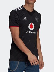 adidas Black Orlando Pirates FC 21/22 Home Jersey - Image 3 of 7