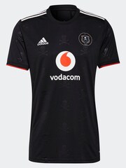 adidas Black Orlando Pirates FC 21/22 Home Jersey - Image 6 of 7