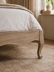 Julian Bowen Natural Camille French Style Bed Frame - Image 7 of 9