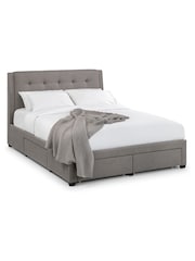 Julian Bowen Grey Fullerton 4 Drawer Bed - Image 2 of 5