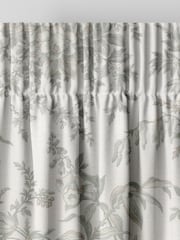 Laura Ashley Green Picardie Made To Measure Curtains - Image 6 of 9