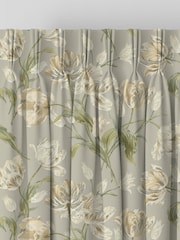 Laura Ashley Sage Green Gosford Made To Measure Curtains - Image 5 of 9