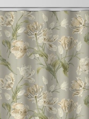 Laura Ashley Sage Green Gosford Made To Measure Curtains - Image 8 of 9