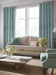 Laura Ashley Sage Green Whinfell Made To Measure Curtains - Image 1 of 6