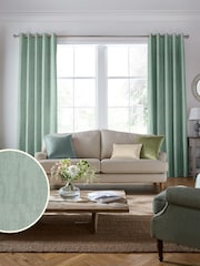 Laura Ashley Sage Green Whinfell Made To Measure Curtains - Image 2 of 6