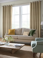 Laura Ashley Gold Whinfell Made To Measure Curtains - Image 1 of 6