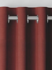 Laura Ashley Red Swanson Made To Measure Curtains - Image 3 of 6