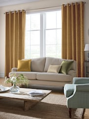 Laura Ashley Orange Swanson Made To Measure Curtains - Image 1 of 6