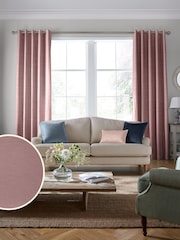 Laura Ashley Purple Swanson Made To Measure Curtains - Image 1 of 6