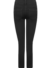 M&Co Petite Lift And Shape Jeans, Schwarz - Bild 4 von 5