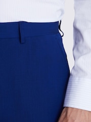 MOSS Royal Blue Tailored Fit Suit: Trousers - Image 3 of 4