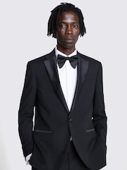 MOSS Black Slim Fit Suit Jacket - Image 1 of 5