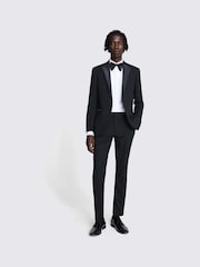 MOSS Black Slim Fit Suit Jacket - Image 3 of 5