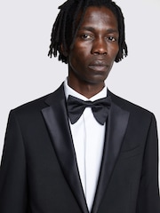 MOSS Black Slim Fit Suit Jacket - Image 4 of 5