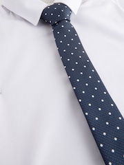 Navy Blue/White Tie (1-16yrs) - Image 1 of 4
