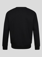 Alpha Industries Black 100% Cotton Basic Sweater - Image 4 of 6