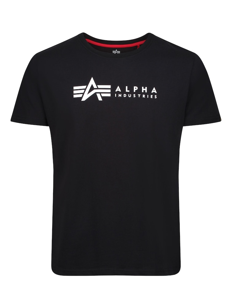Alpha Industries Label 100% Cotton T-Shirt 2 Pack - Image 2 of 6
