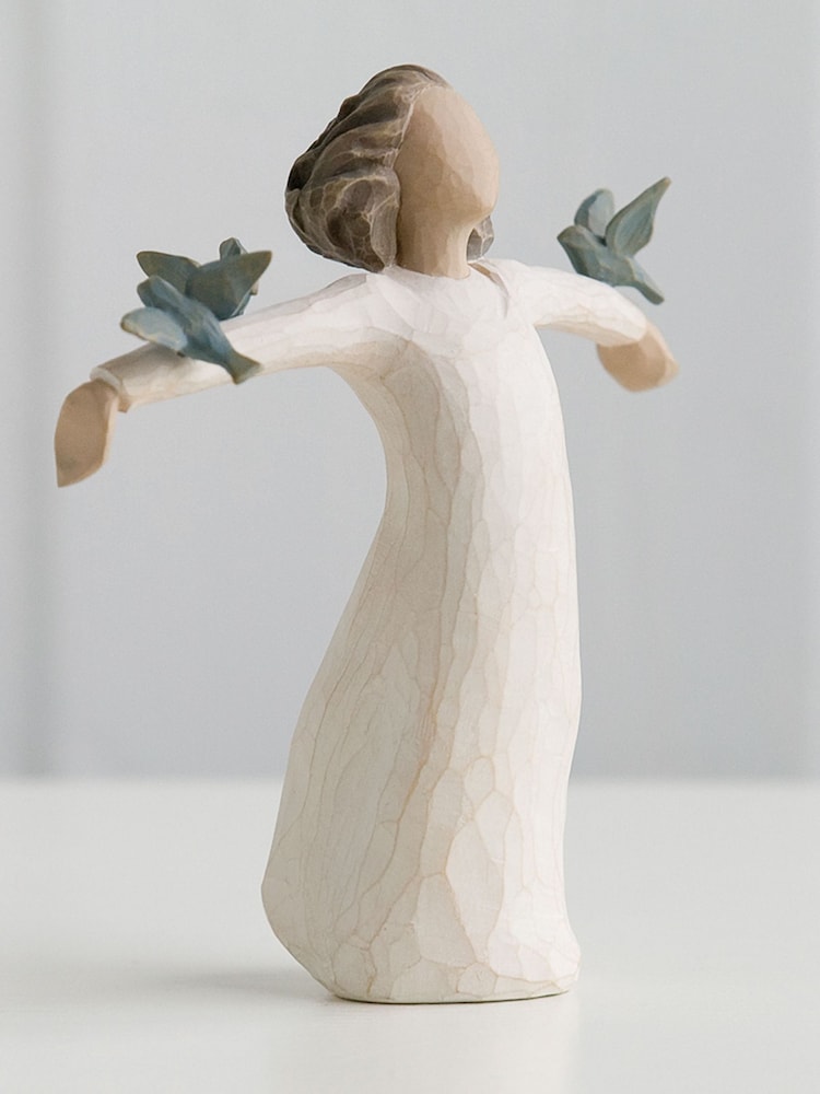 Willow Tree Cream Happiness Figurine - Image 1 of 4 Willow Tree Cream Happiness Figurine - Image 1 of 4