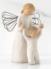 Willow Tree Cream Guardian Angel Ornaments Figurine - Image 1 of 4