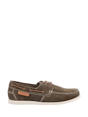 Cotswold	Green Mitcheldean Boat Shoes - Image 1 of 4