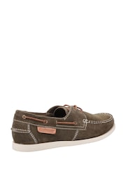 Cotswold	Green Mitcheldean Boat Shoes - Image 3 of 4