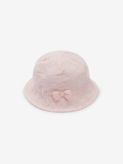 Pink Broderie 2 Pack Baby Summer Bucket Hats (0mths-2yrs) - Image 4 of 5
