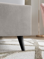 Grey Light Opulent Velvet Matson Upholstered Bed Frame - Image 3 of 7