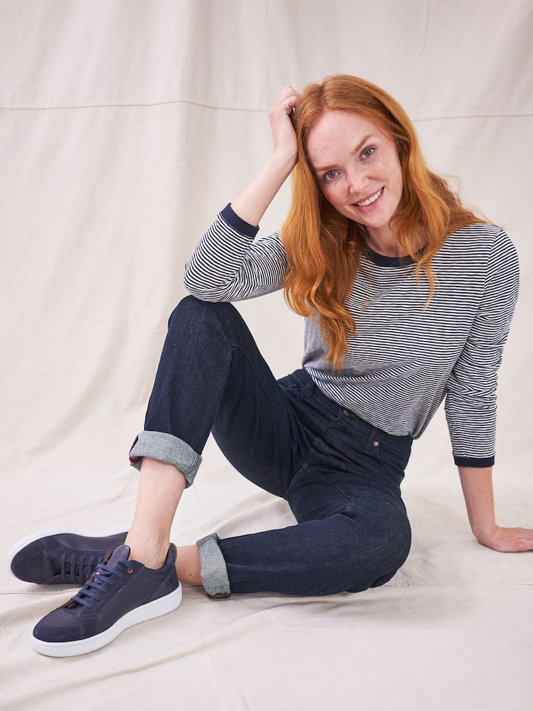 White Stuff Blue Denim Brooke Straight Jeans - Image 1 of 6 White Stuff Blue Denim Brooke Straight Jeans - Image 1 of 6
