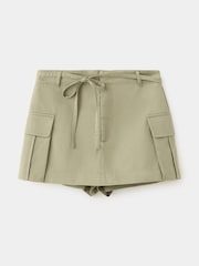 Mango Nude Utility Skort - Image 4 of 6
