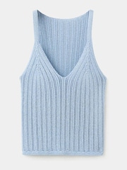 Mango Blue Knitted Vest - Image 1 of 3