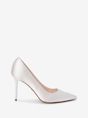 Ivory White Forever Comfort® Wedding Court Bridal Shoes - Image 6 of 9