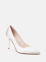 Ivory White Forever Comfort® Wedding Court Bridal Shoes - Image 7 of 9