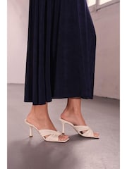 Bone Cream Signature Twist Mules - Image 1 of 4