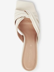 Bone Cream Signature Twist Mules - Image 4 of 4