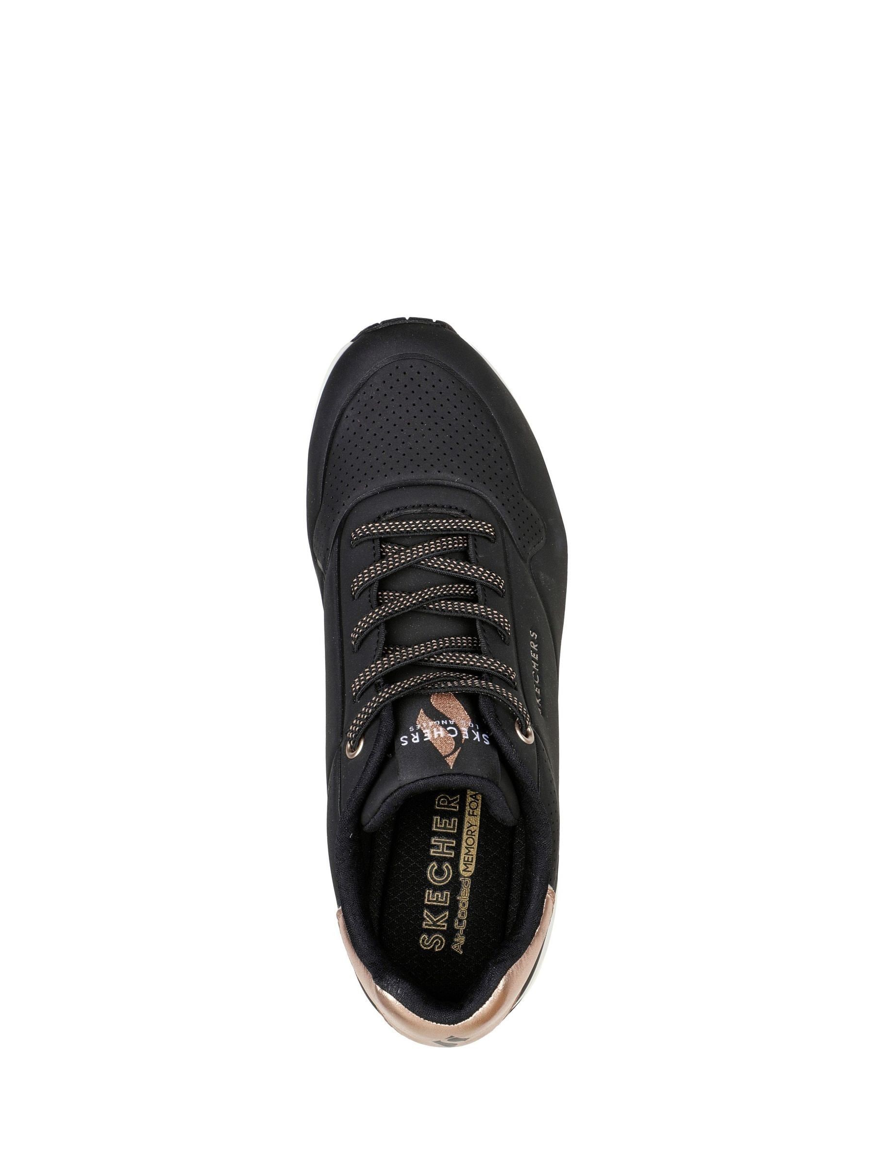 All black memory foam trainers outlet
