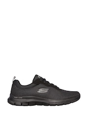 Skechers Black Flex Appeal 4.0 Brilliant View Womens Trainers - Image 1 of 8