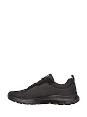 Skechers Black Flex Appeal 4.0 Brilliant View Womens Trainers - Image 2 of 8