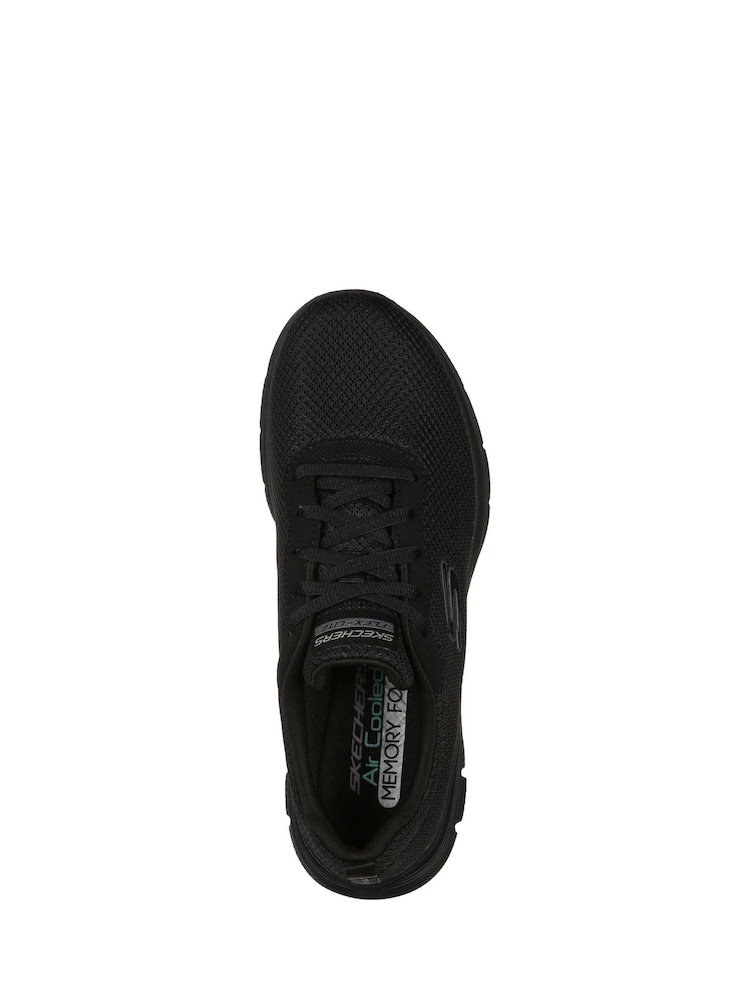 Skechers Black Flex Appeal 4.0 Brilliant View Womens Trainers - Image 8 of 8