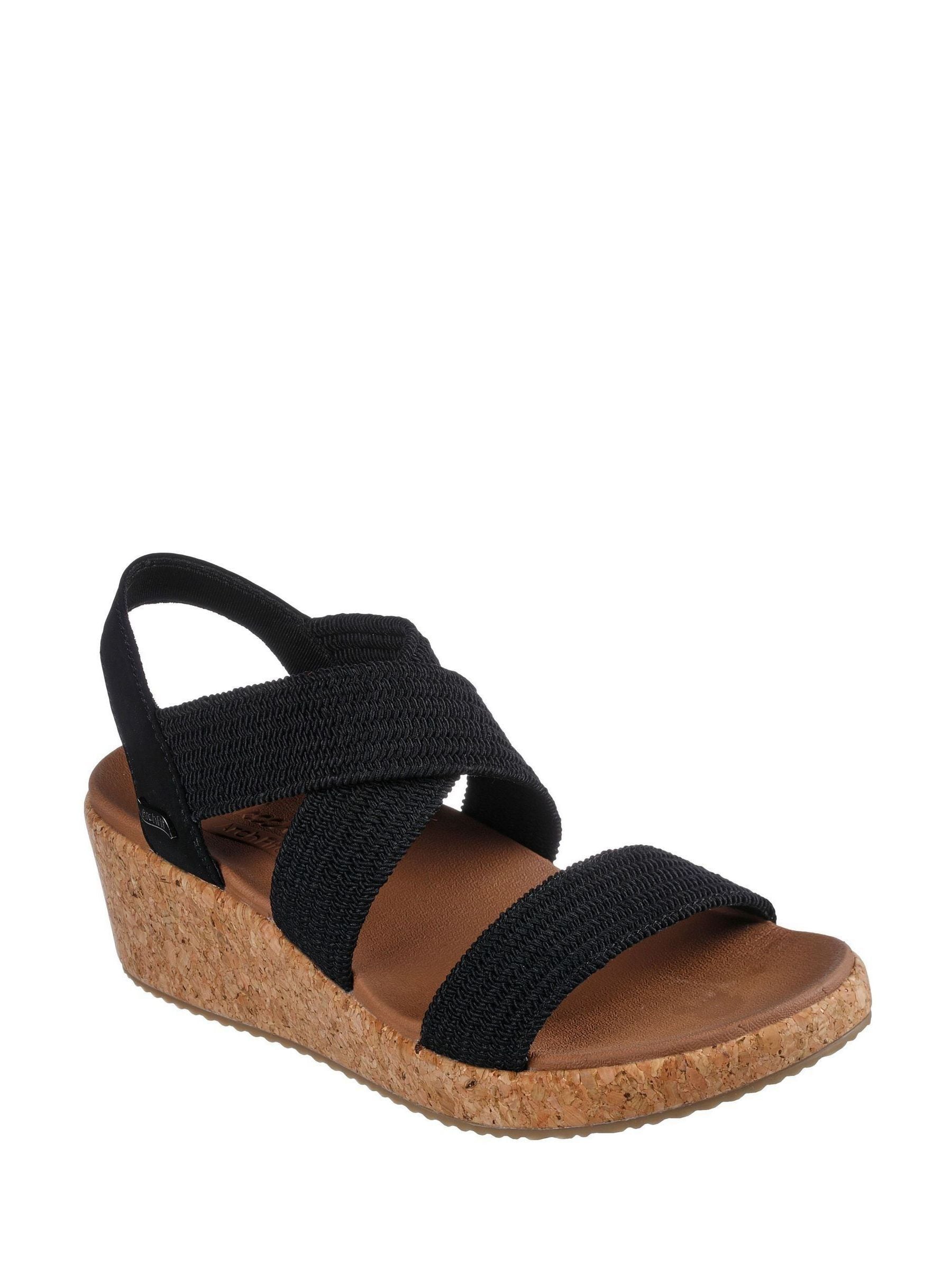Sandale skechers femme brun on sale