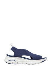 Granatowy - Skechers Womens Arch Fit City Catch Sandals - Image 1 of 5