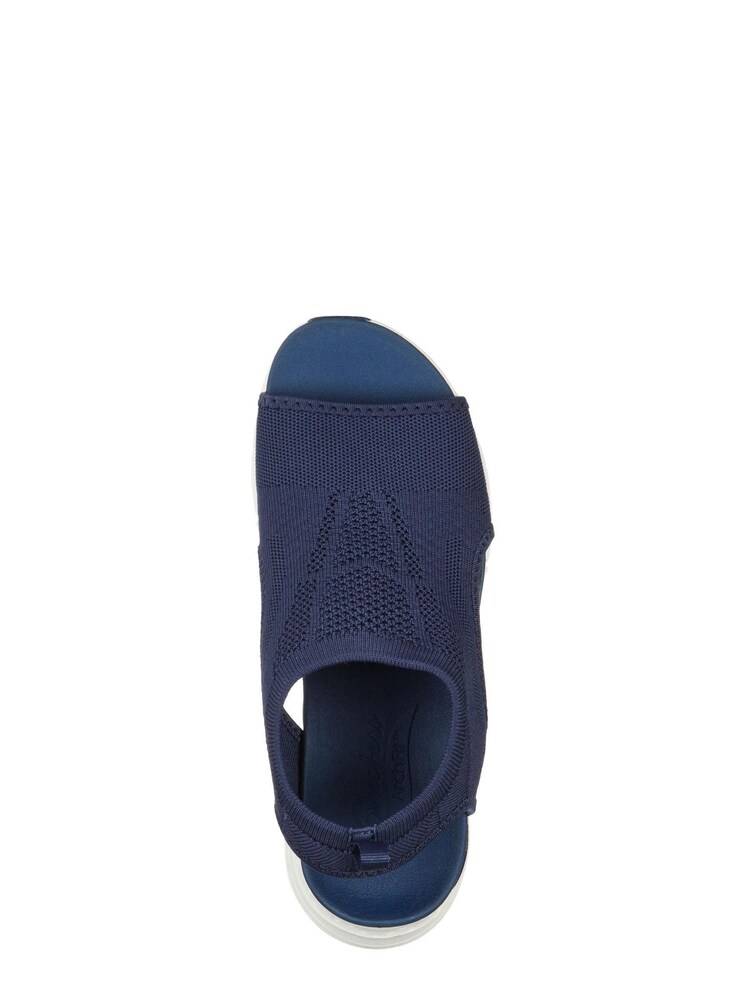 Granatowy - Skechers Womens Arch Fit City Catch Sandals - Image 5 of 5