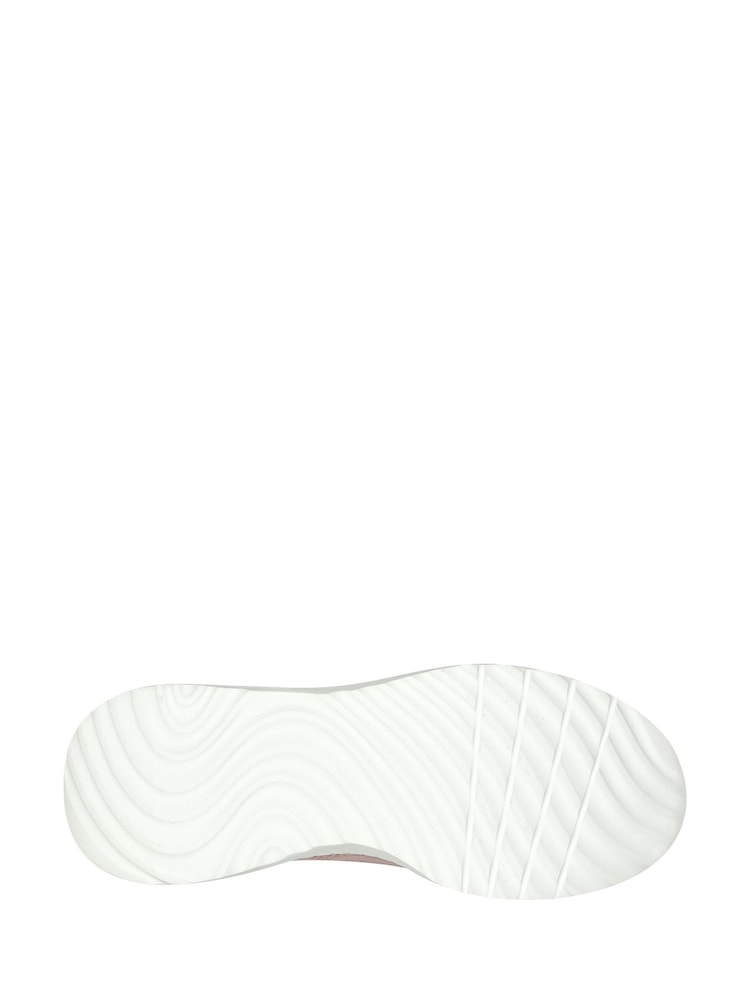 Skechers Blush Pink Womens Bobs Squad Chaos Face Off Trainers - Image 5 of 5