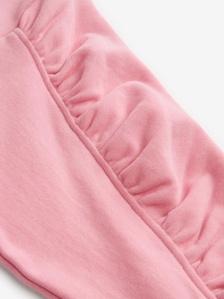 Pink Longline Hoodie (3-16yrs) - Image 8 of 8 Pink Longline Hoodie (3-16yrs) - Image 8 of 8