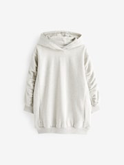 Grey Longline Hoodie (3-16yrs) - Image 6 of 8