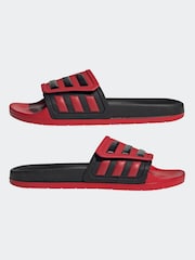 adidas Black/Red Sportswear Adilette Tnd Slippers - Image 4 of 8