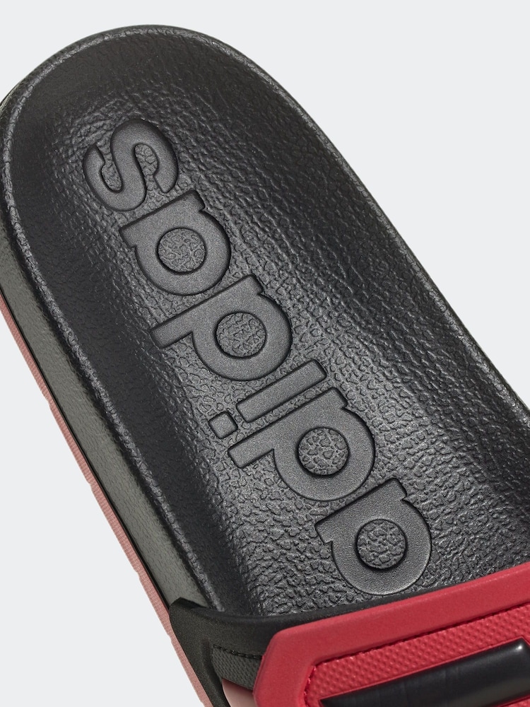 adidas Black/Red Sportswear Adilette Tnd Slippers - Image 8 of 8 adidas Black/Red Sportswear Adilette Tnd Slippers - Image 8 of 8