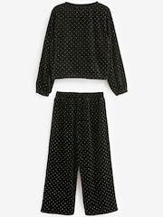 Black Studded Crew Jumper And Trousers Set (3-16yrs) - Image 5 of 5
